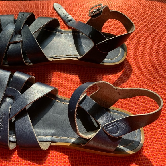 Salt Water Sandals by Hoy - Navy Blue Sandals - Picture 5 of 5